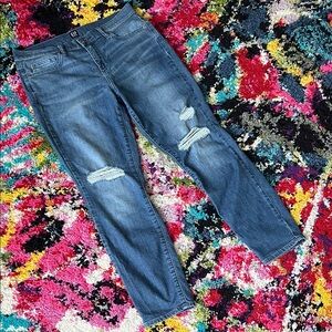 GAP Blue Distressed Jeans